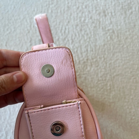 NWT Y2K Pink Baguette Shoulder Bag - Picture 15 of 16